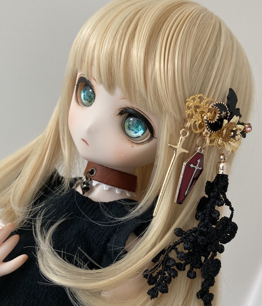 【弥生の髪飾り】Gothic×蝙蝠