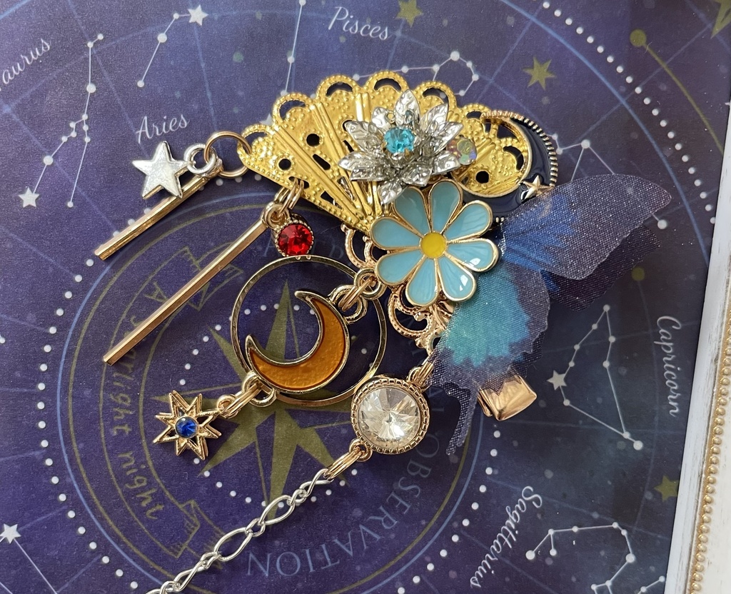 【水無月の髪飾り】花柳