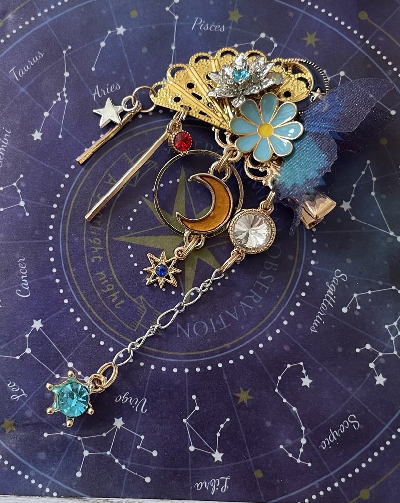 【水無月の髪飾り】花柳