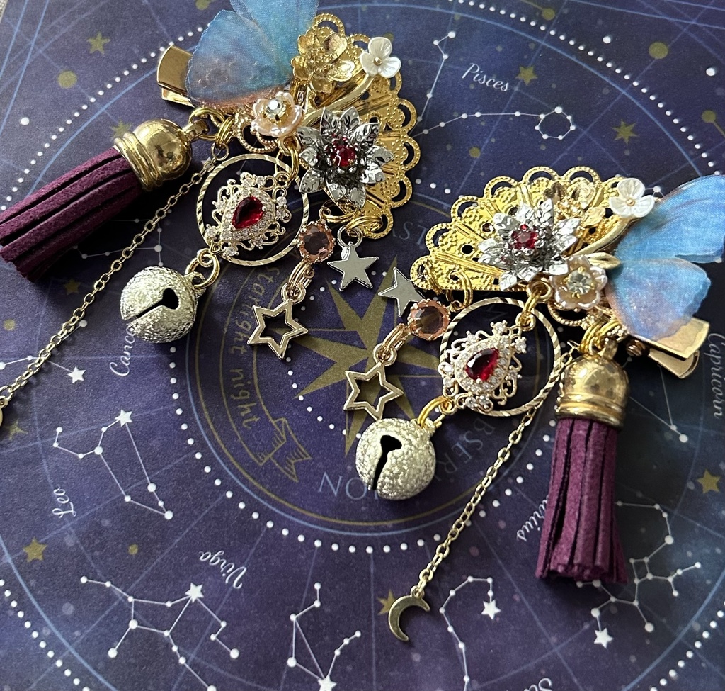 【絢爛×銀花の和風髪飾り】SPver.