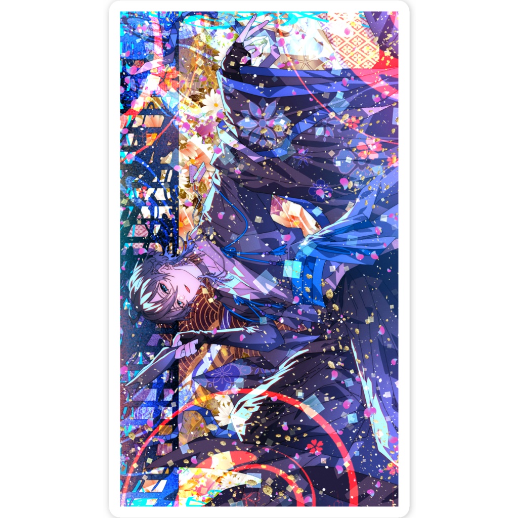 【狐憑き】スマホステッカー