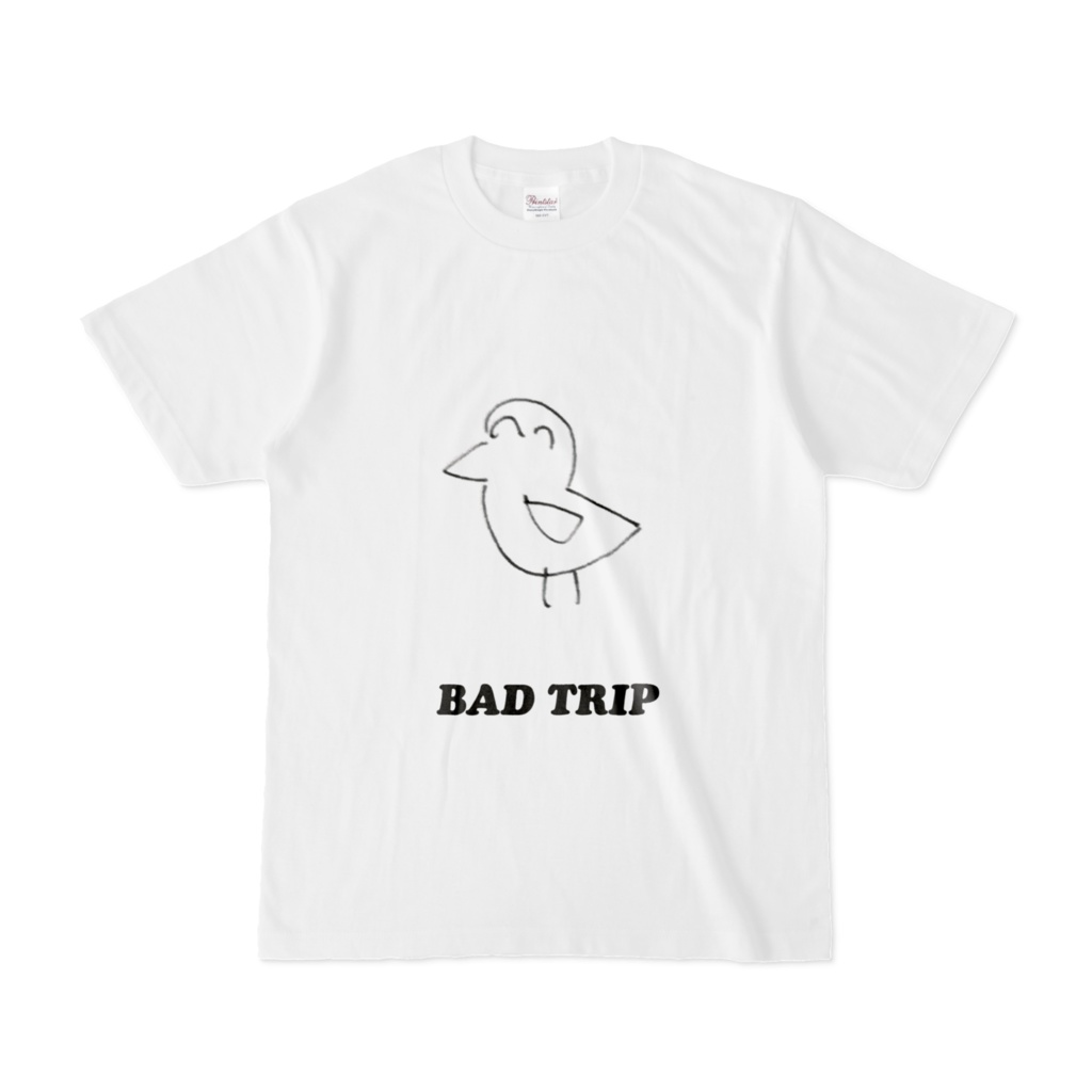 虚無どうぶつTシャツ バッドトリップバード