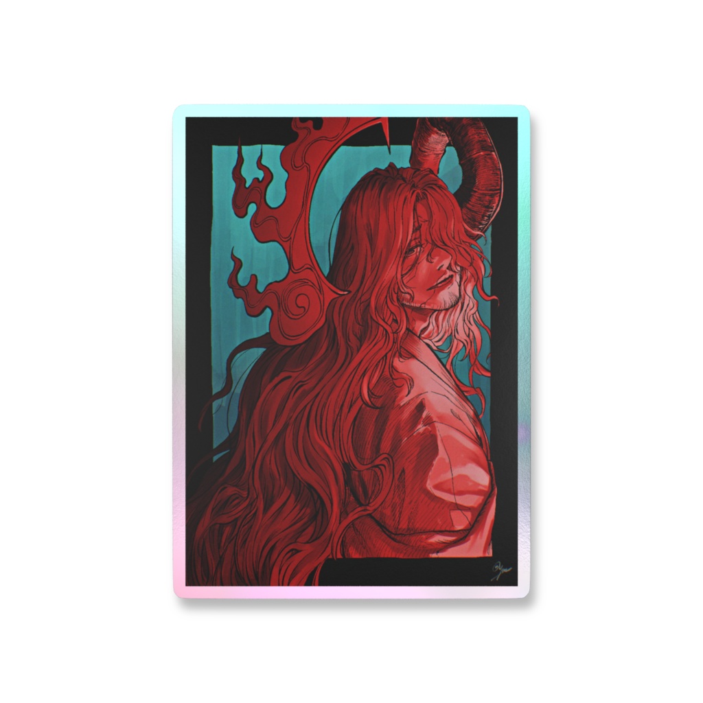 【堕ちかけ様】スマホステッカー