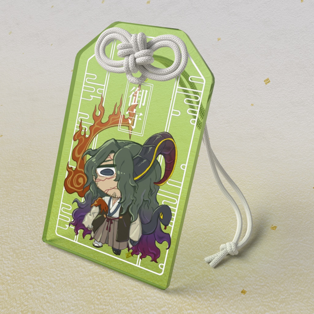 【堕ちかけ様】アクリルお守り