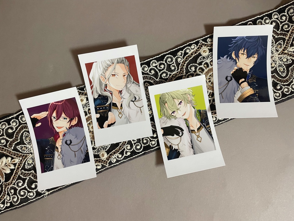 Edenチェキ風カードセット