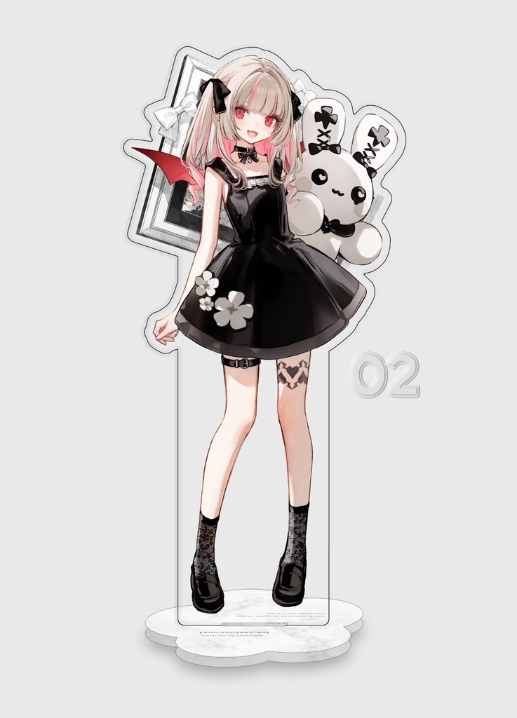 にじそうさく09アクリルスタンド(非公式)