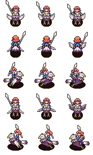 【SRPG Studio】キャラチップ詰め合わせ