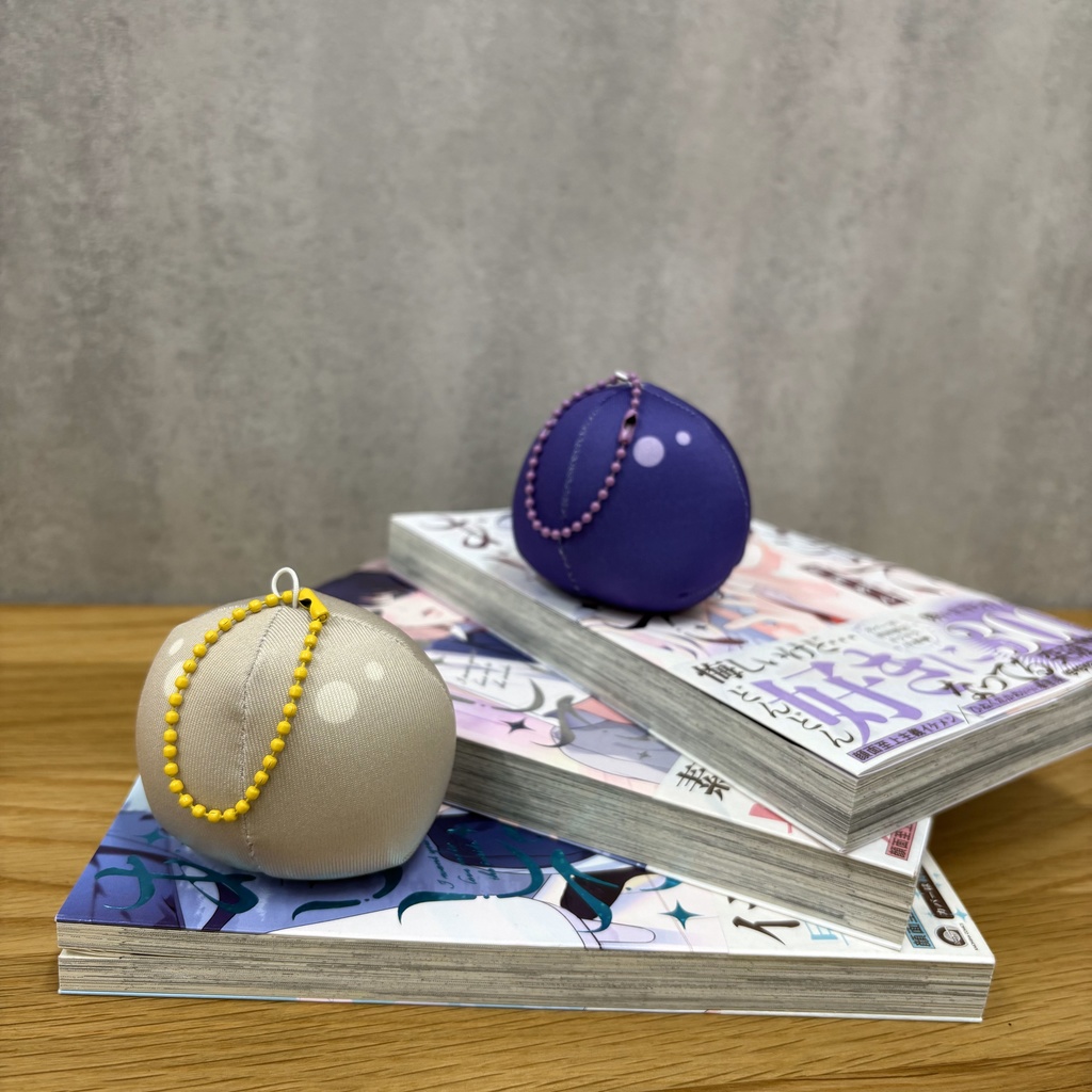 ナカまであいして 楪郁巳 クッションストラップ おまんじゅう ナカして 百瀬あん 受注販売】「ナカまであいして」常盤＆楪クッションストラップ