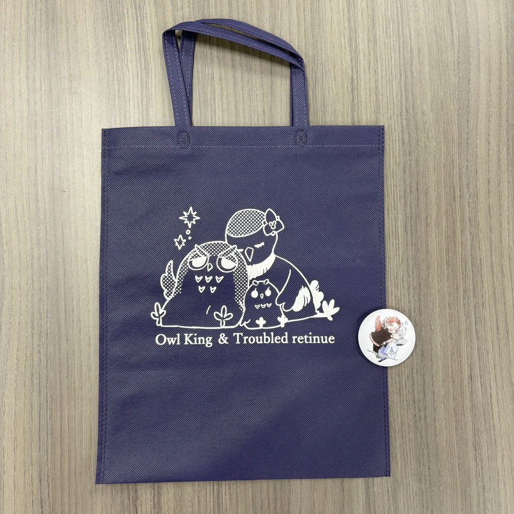 「梟の王と悩める従者」発売記念サイン会グッズ