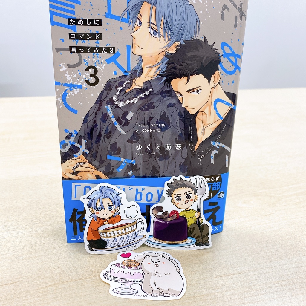 「ためしにコマンド言ってみた」ステッカー3枚セット