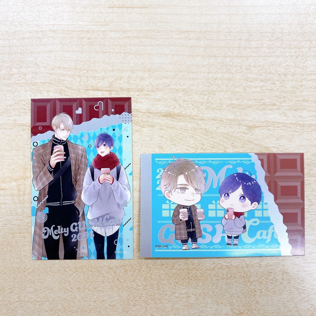 【Melty GUSH Cafe 2026】板チョコ風トレーディングカード