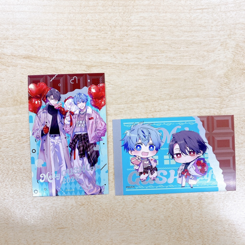 【Melty GUSH Cafe 2026】板チョコ風トレーディングカード