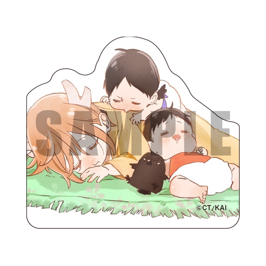 「鷹神様と憐れな生贄 天つ風」ダイカットマグネット