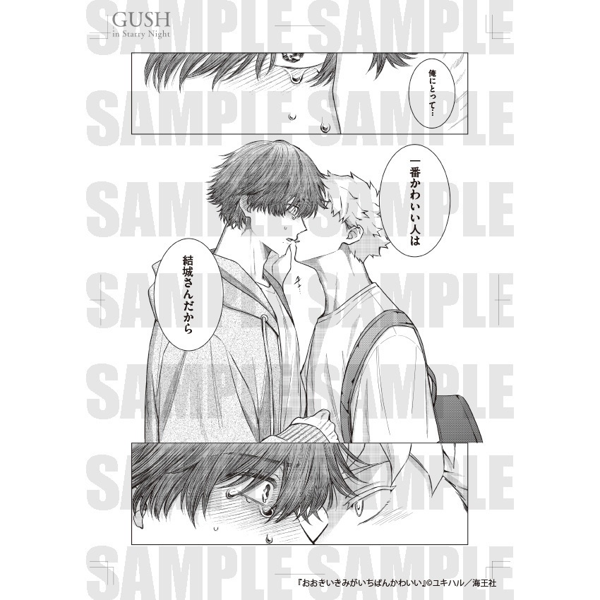 【GUSH in Starry Night 23周年記念展】複製原画