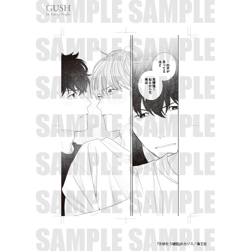 【GUSH in Starry Night 23周年記念展】複製原画