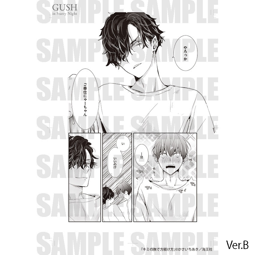 【GUSH in Starry Night 23周年記念展】複製原画