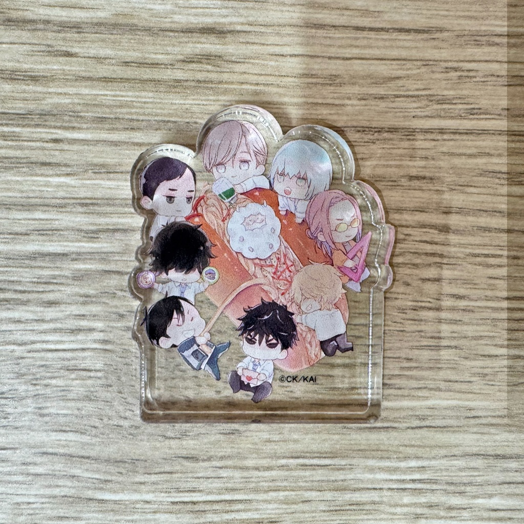 「キミの撫で方躾け方」ミニアクリルブロック