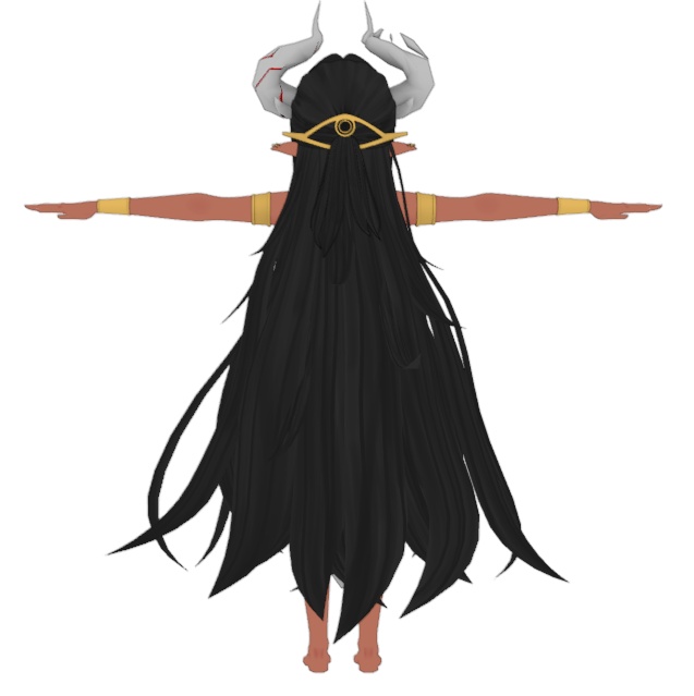 【オリジナル3Dモデル】悪魔ケイル