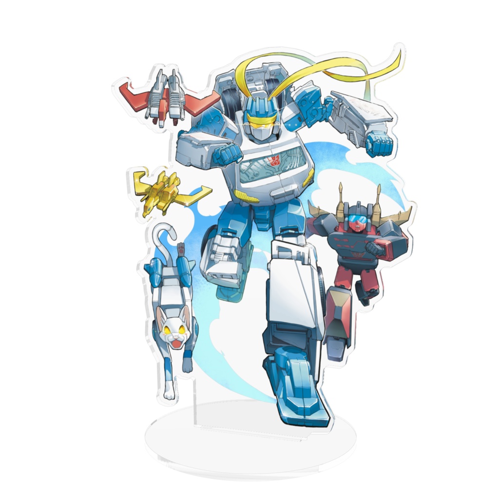Soudwave(shattered glass) acrylic stand