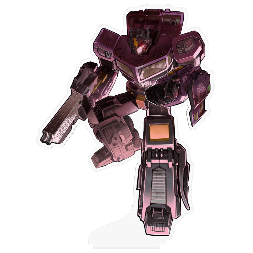Optimus prime(shattered glass) acrylic stand