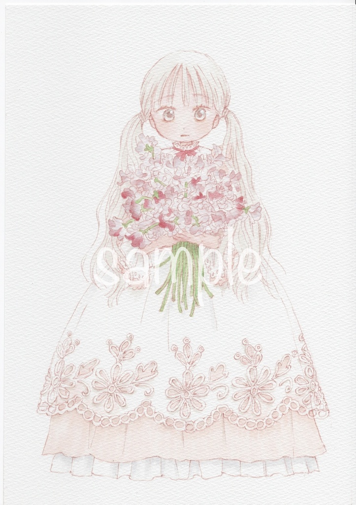 スイートピー(原画)