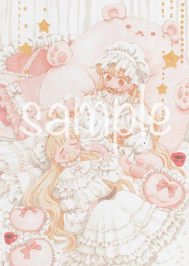 パジャマパーティー(A4サイズポスター)