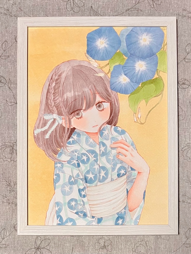 朝顔（原画）