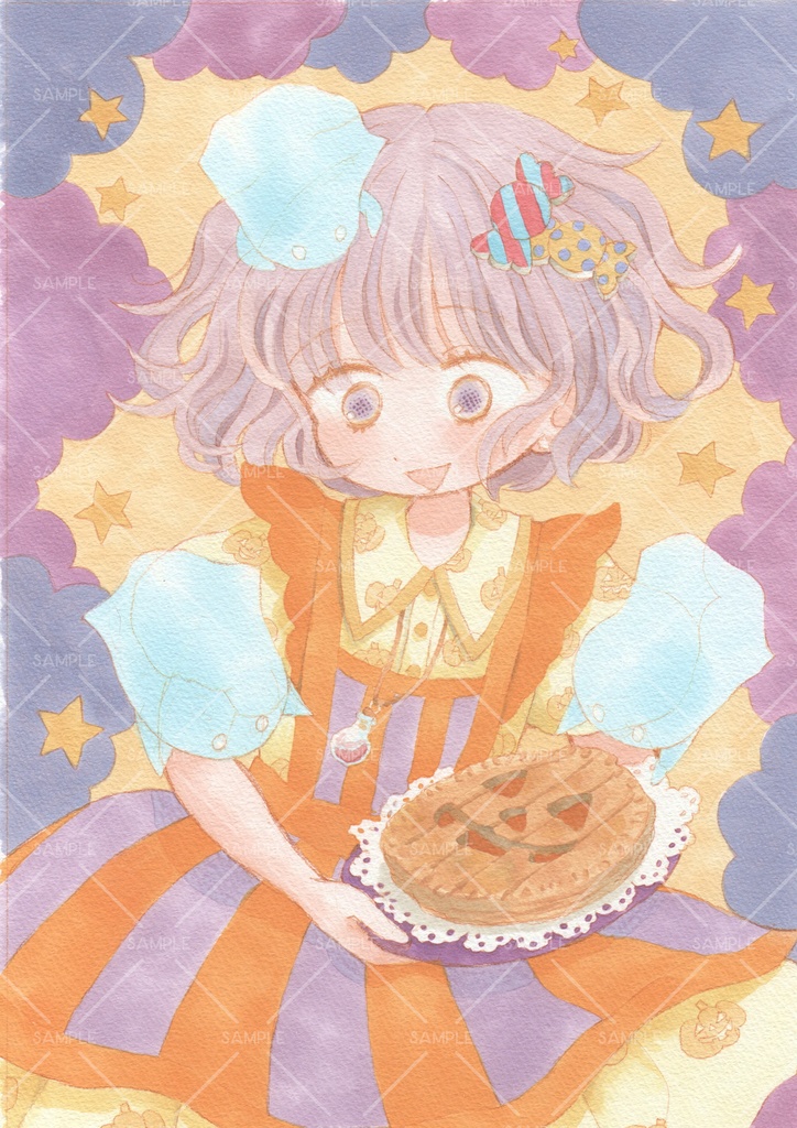 ハロウィンパーティー（原画）