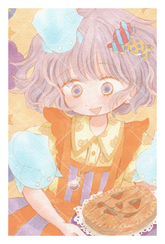 ハロウィンパーティー（ポストカード）