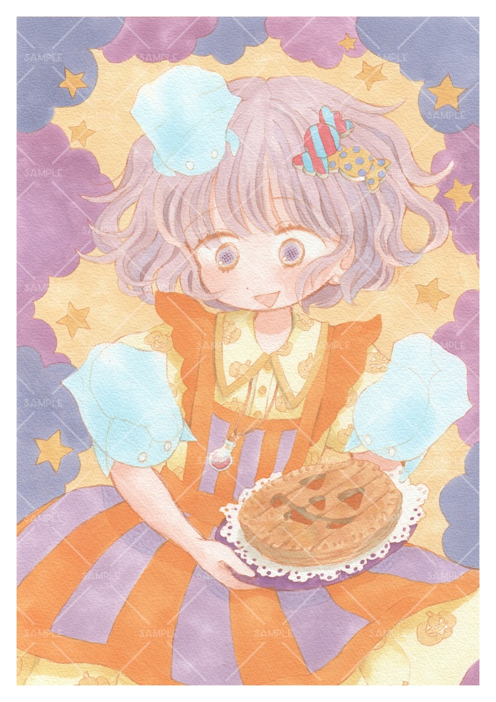 ハロウィンパーティー（A4サイズポスター）