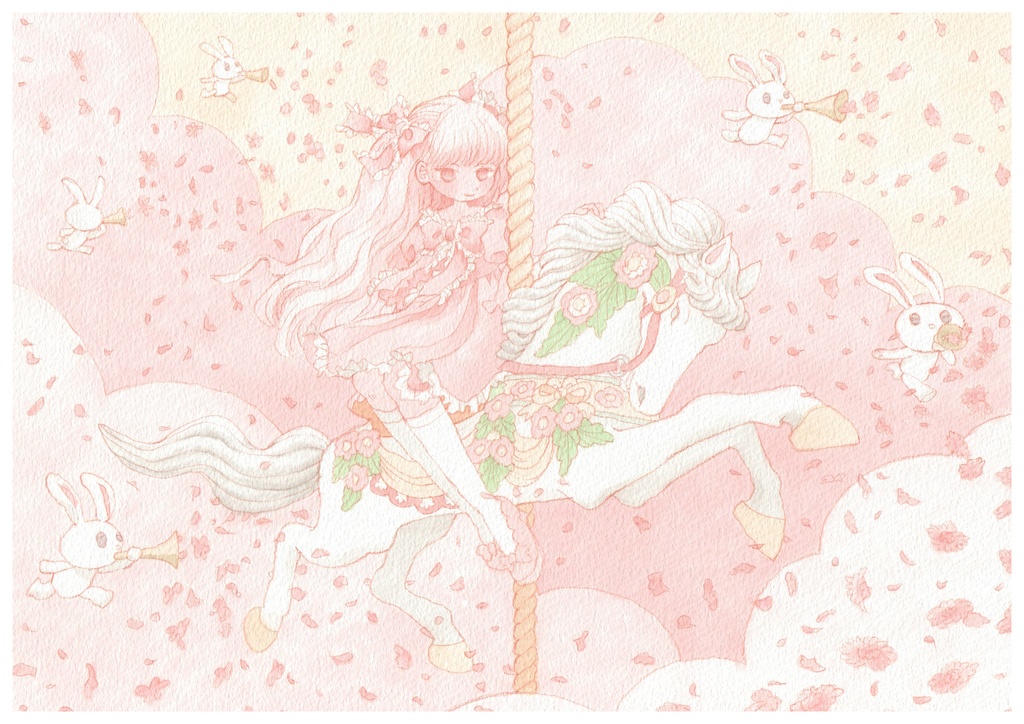 Spring has come！（A4サイズポスター）