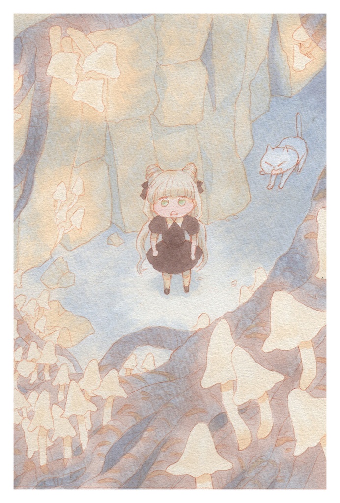 Mushroom cave（ポストカード）