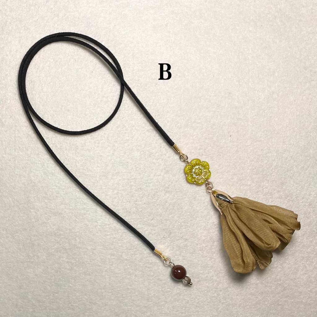 魔法学校、お花のブックマーカー/4寮カラー