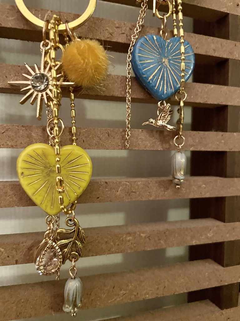 ホグワーツ バレンタイン キーリング/4寮カラー