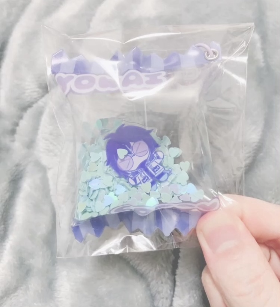 【風】シャカシャカキーホルダー