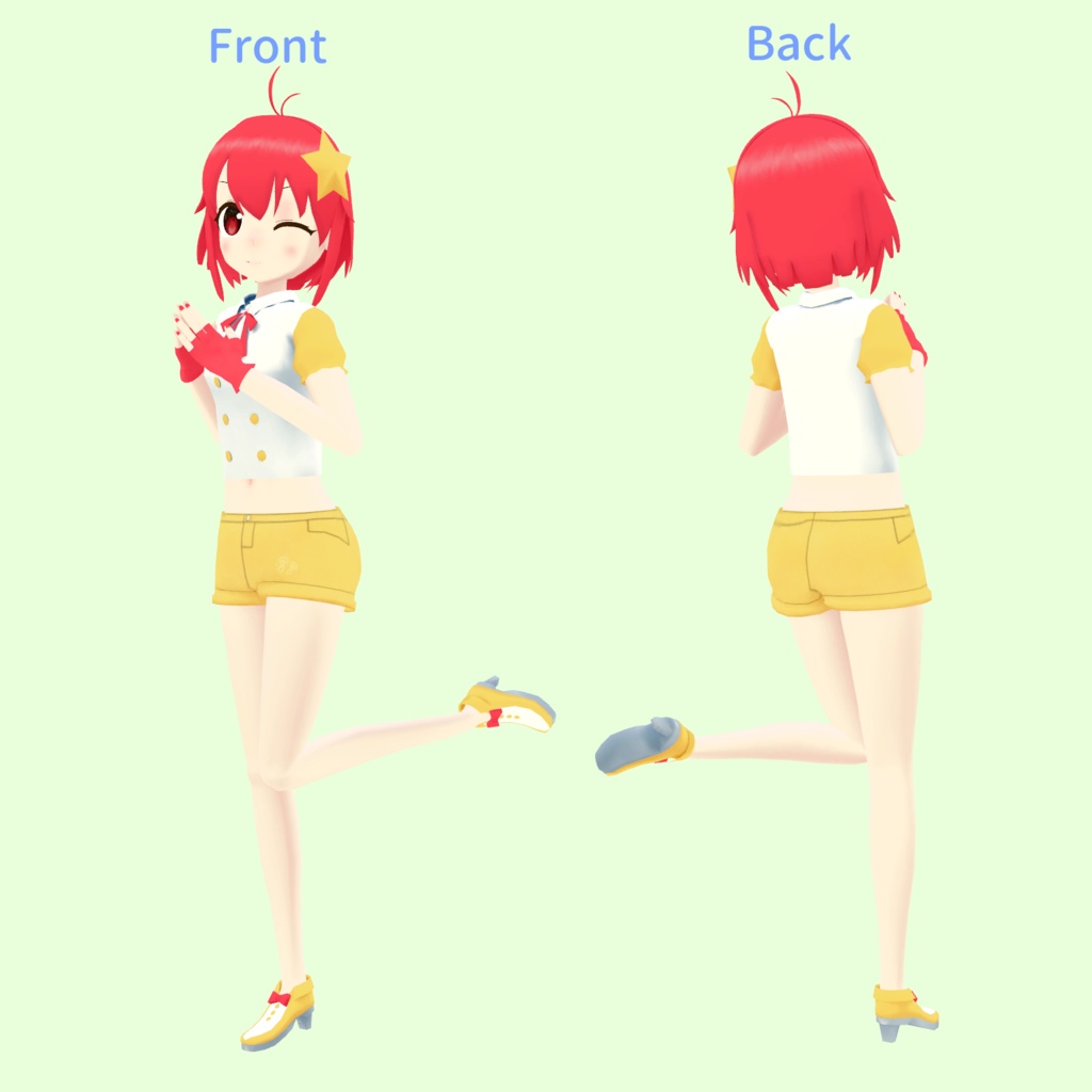 【オリジナル3Dモデル】アリエス -Aries-