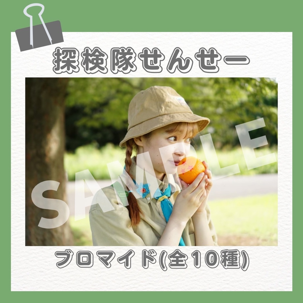 探検隊せんせーブロマイド(全10種)