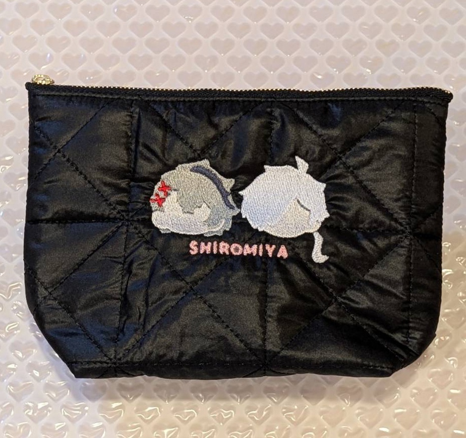 【非公式】【受注】ナイロンキルトポーチ