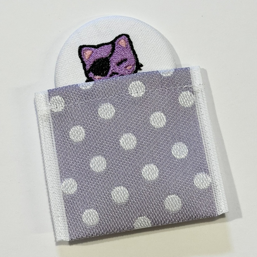 【非公式】【受注】刺繍缶ミラー