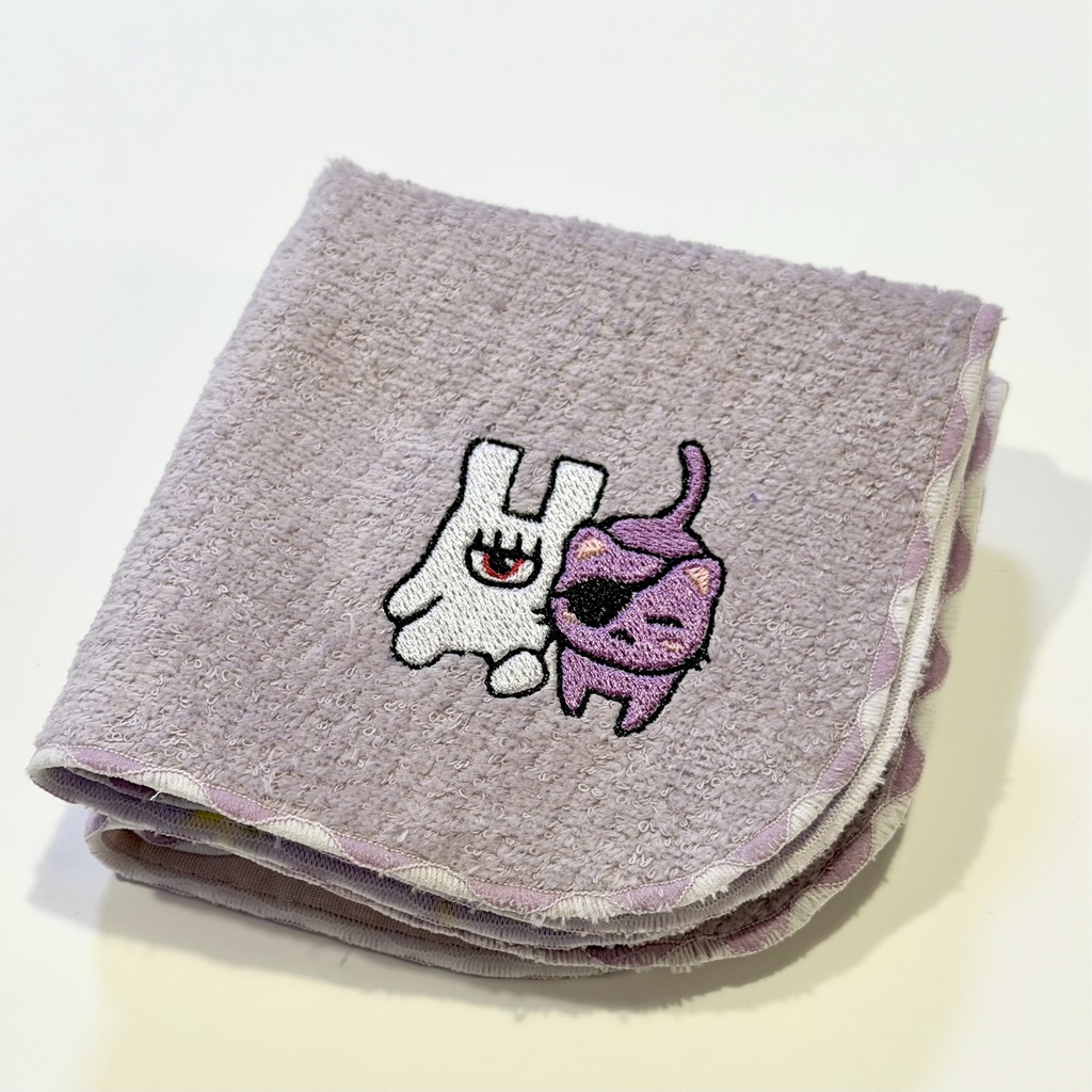 【非公式】【受注】厨二組刺繍ハンカチ