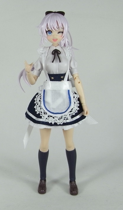 1/12サイズ メイドエプロン