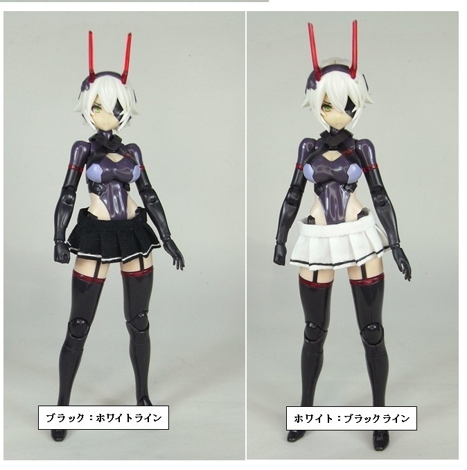 1/12 布スカート　ローウエストスカート ライン入り ウエストサイズ8