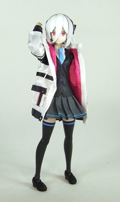1/12サイズ服 ブルーアーカイブ ケイ ジャケット /  プリーツスカート