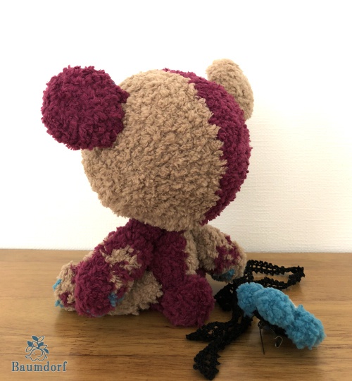 はーふさいだー+クマ(紫茶)