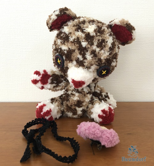 まだら+クマ(白茶)