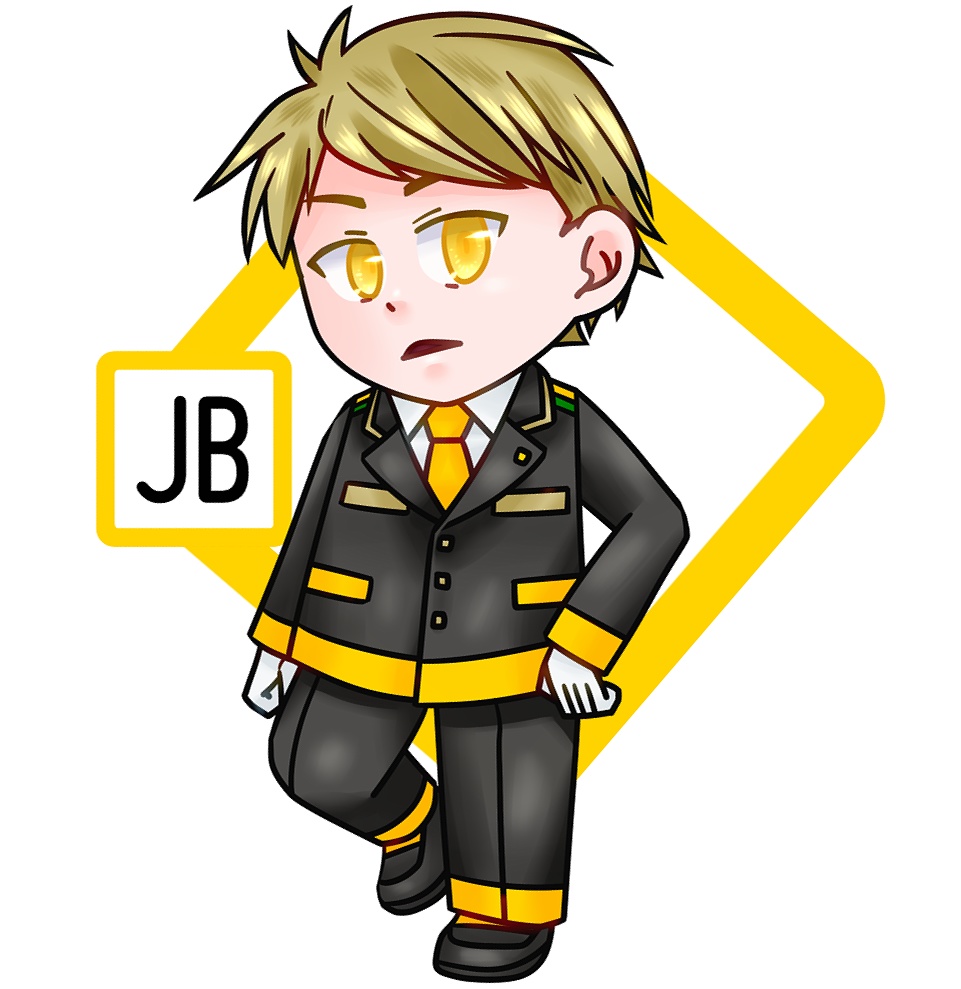 総武緩行線擬人化アクリルキーホルダー