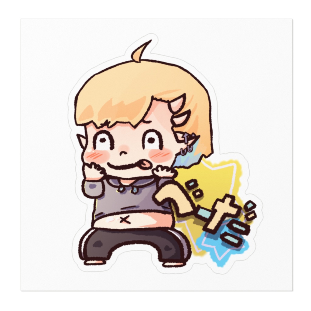 ベーだステッカー