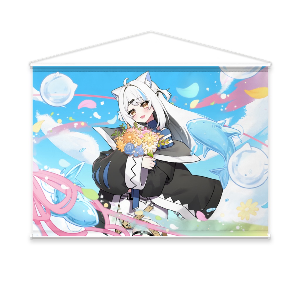 猫鮫ミクタペストリー