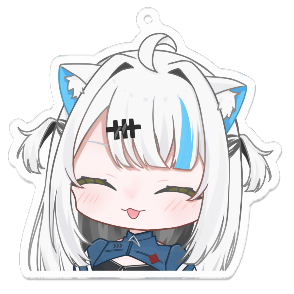 猫鮫ミクアクリルキーホルダー - 猫鮫ミク - BOOTH