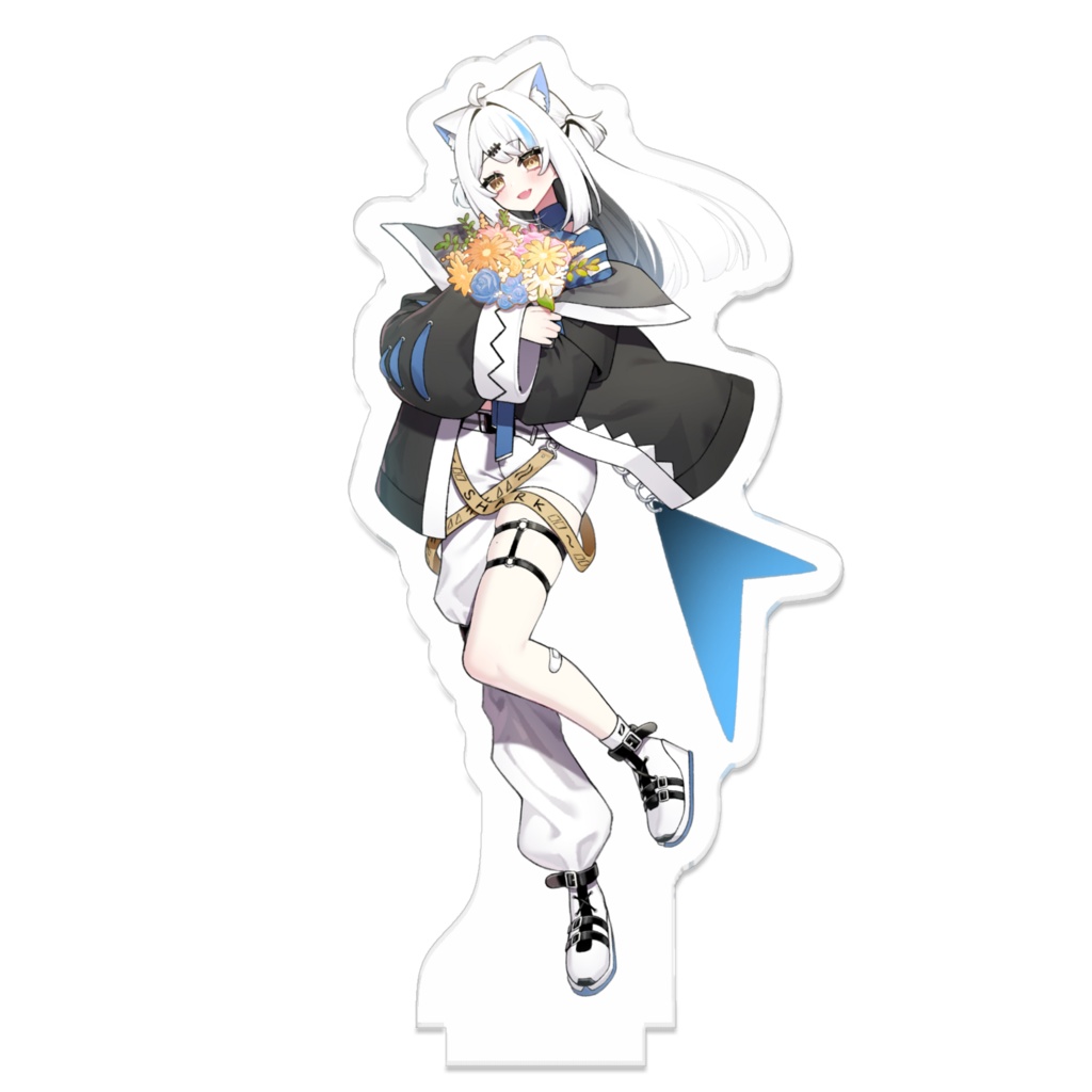 猫鮫ミク繋がるアクスタ わたしに花束ver